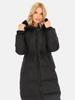 WOMEN' LONG DOWN JACKET WITH ZIPPER