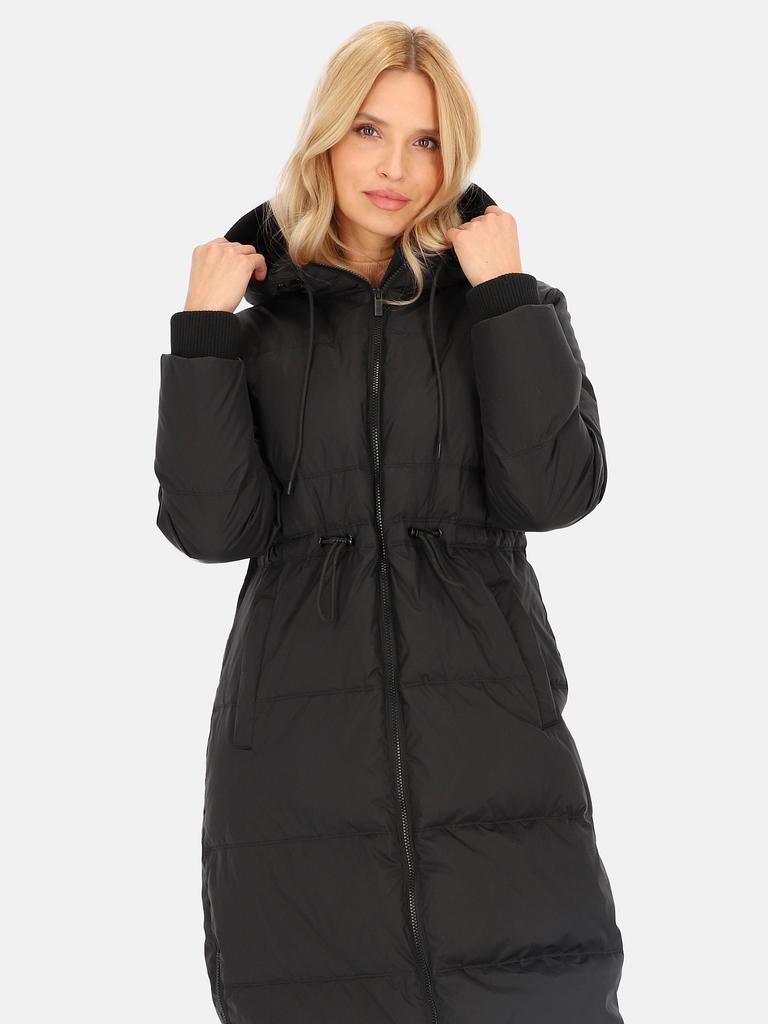 WOMEN' LONG DOWN JACKET WITH ZIPPER