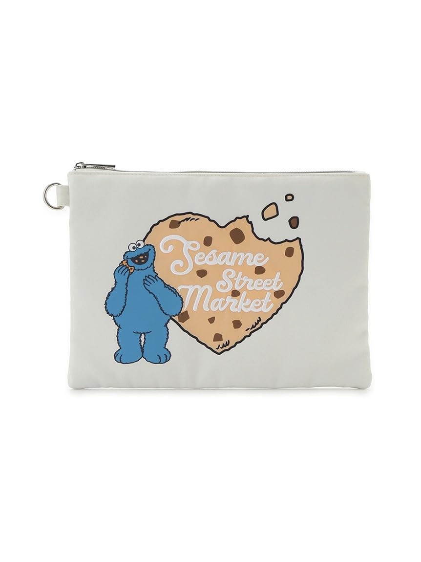 

Sesame Street Market Valentine s Flat Pouch SSMUGB263211, Unisex, Adult, Blue, Free Size