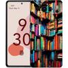 Vintage  Bookcase Painted Phone Case Cover for Google Pixel 9 8 7 6 7A 6A Pro Shockproof Soft TPU 9 Pro XL Shell Capas Fundas