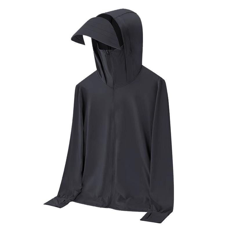 Trendy Women's UV Protection Lightweight Ice Silk Jacket for Outdoor Activities