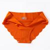 Set Seamless Silk Briefs Sexy Panties For Women Mid Waist Comfortable Girl Silk Panty Female Underpants Woman Lingerie M-Xl