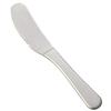 Hokuriku Aluminum Butter Knife, Made In Japan, Heat Conductive, Shine Silver, Melt Butter Knife A-1551