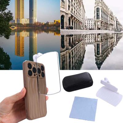 Horizontal Vertical Mobile Phone Reflection Clip Smartphone Camera Mirror  Photographers