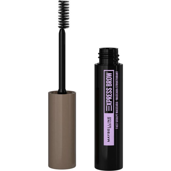 Mascara Sourcils - Maybelline - Express Brow - Teinte Soft Brown - 6ml - Application Facile