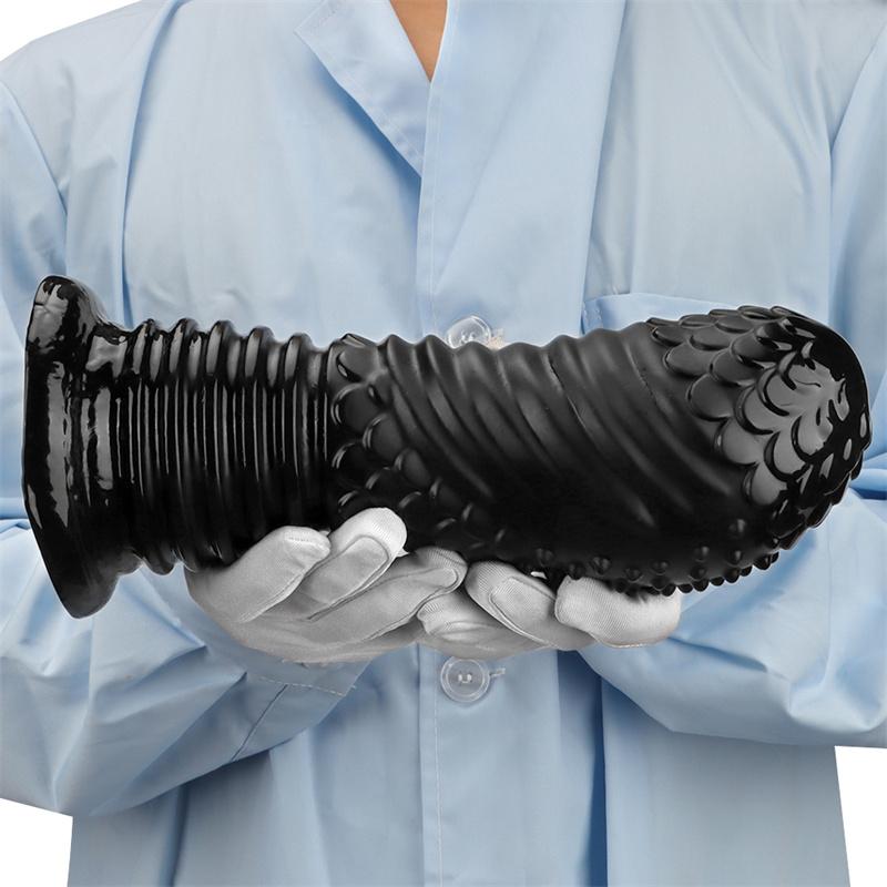 9.5cm Giant Teardrop Dildo Anal Plugs Fisting Supplies Extra Large Extra Thick Flaccid Anal