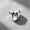 925 Silver Princess & Couple Dangle Charms Fit European Bracelets, Enamel & Crystal Beads for Women DIY Jewelry