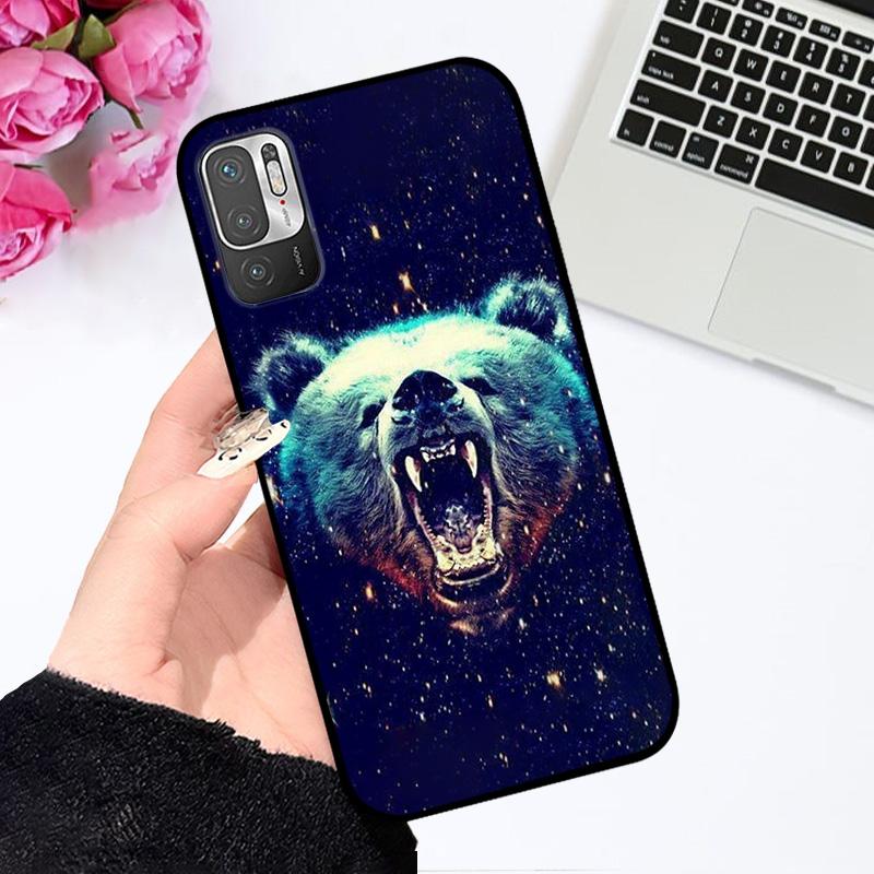 For Redmi Note 10 5G Case M2103K19G Soft Silicone Phone Shell For Xiaomi Redmi Note 10 JE Shockproof Bumper Cover Coque Fundas