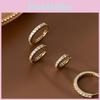 Ατσάλι Ανοξείδωτο Σκουλαρίκι Σκουλαρίκι Huggie Καρφάκι Μανσέτα Κρίκος Σκουλαρίκια Κοσμήματα Γυναίκες