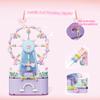 Carousel Ferris Wheel Building Blocks Toys Music Box Model Mini Blocks Toy For Girls Birthday Christmas Gift