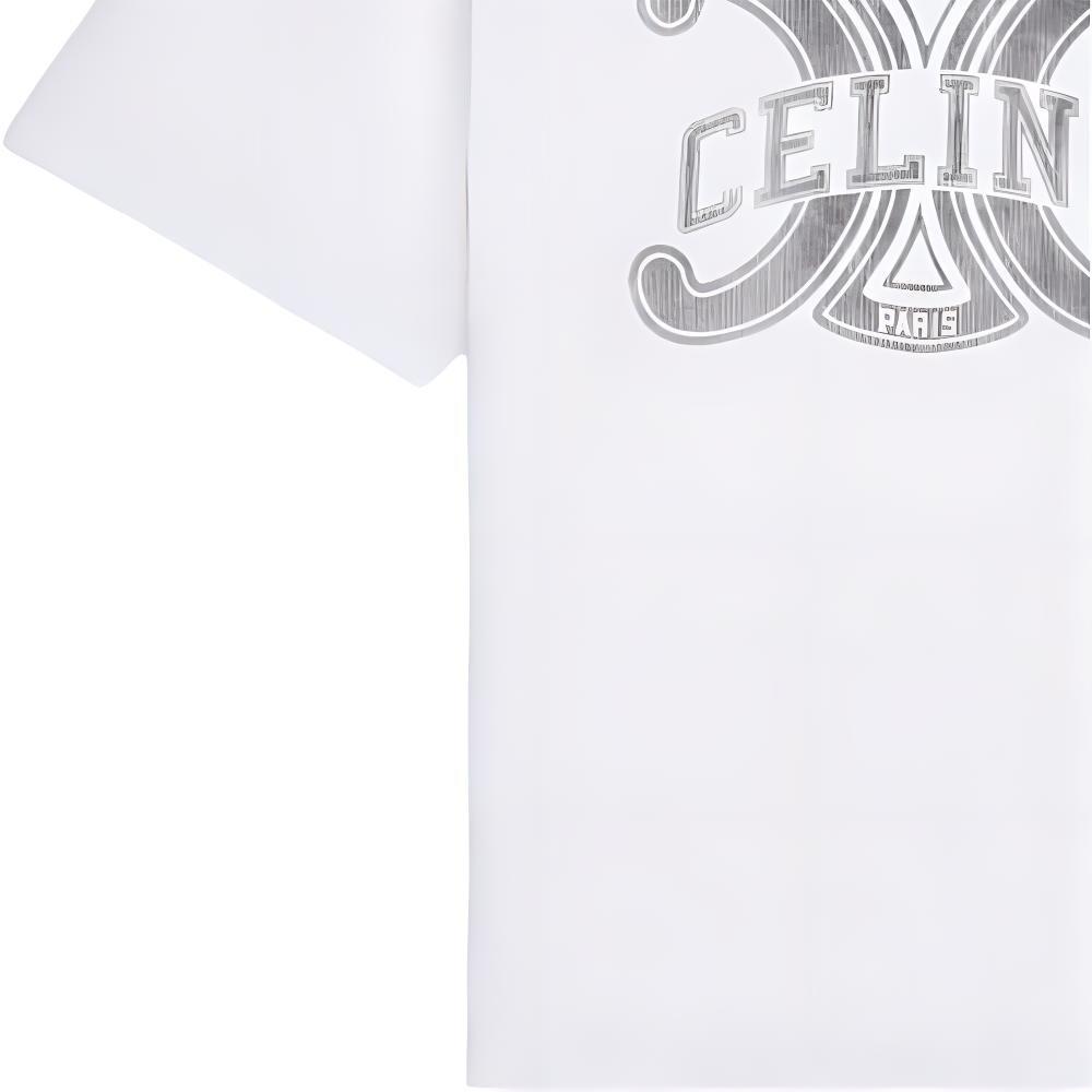 Celine FW22 Regular T Shirt Women's White 2X56B671Q-01EA
