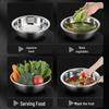 Thickened Stainless Steel Multi-Purpose Kitchen Bowl