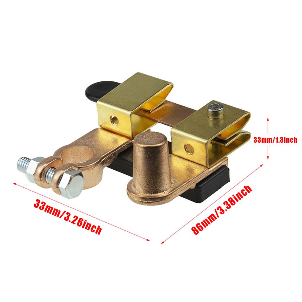 Switch Battery Disconnect - Quick Fix For Car Power Issues Isolator Knife Off Enhanced Performance