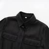 2025 Women's European & American Temperament Long Sleeve Shirt Dress with Pocket Detail