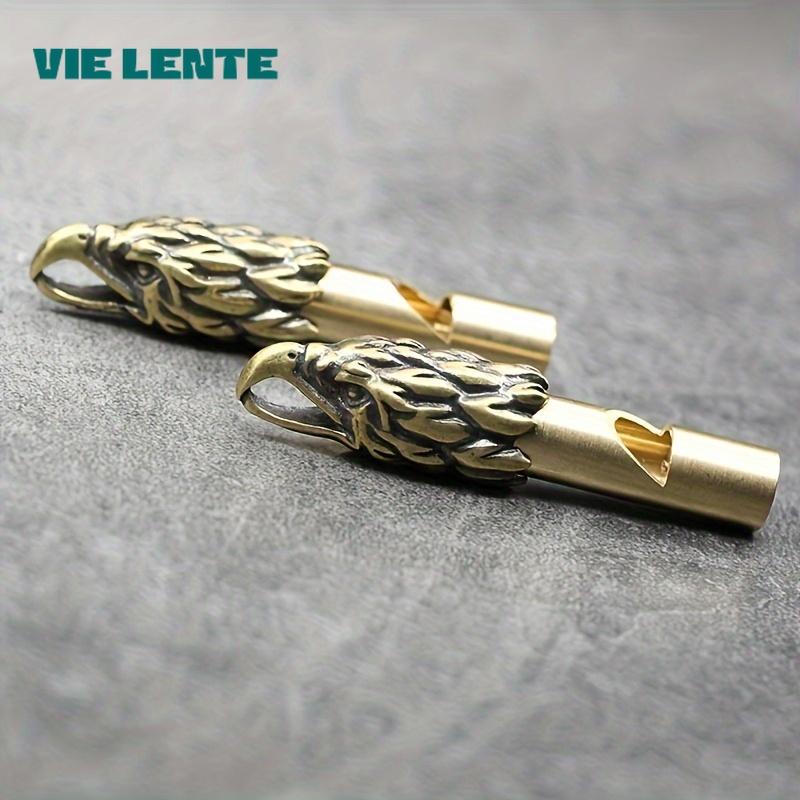 Premium Large Copper Eagle Head Whistle - Durable Ideal For Emergency Survival  Outdoor Sports