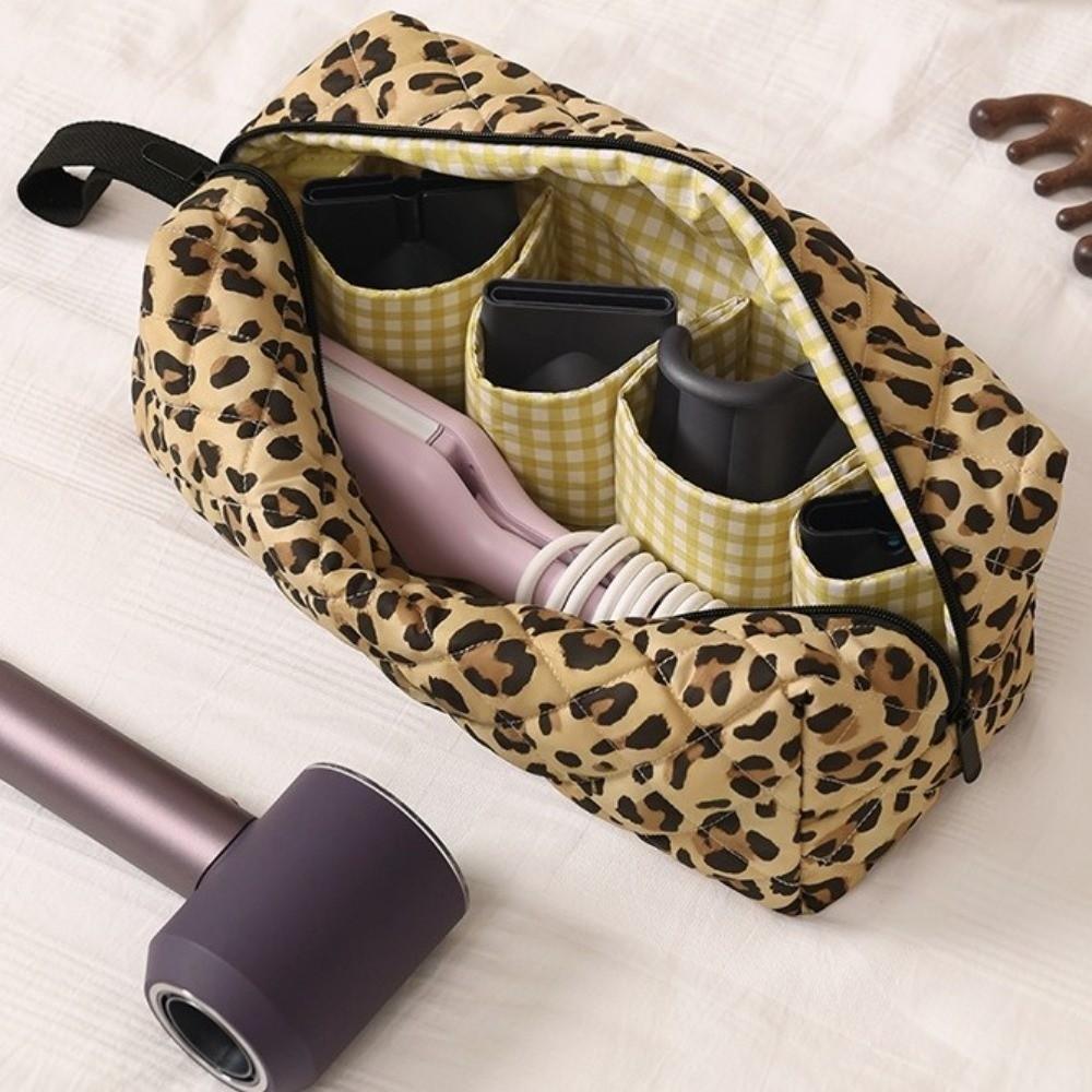 Soft Curler Storage Bag Large Capacity Hair Dryer Case Portable Hair Dryer Storage Bag Travel Use