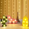 Cartoon Night Lights Unicorn/Flamingo/Cactus/Pineapple/Cloud/Star/Shell LED Table Lamp For Children's Bedroom Party Decoration