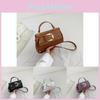 Chic And Elegant White Small Square Bag With Laser Finish For Fashionable Outings