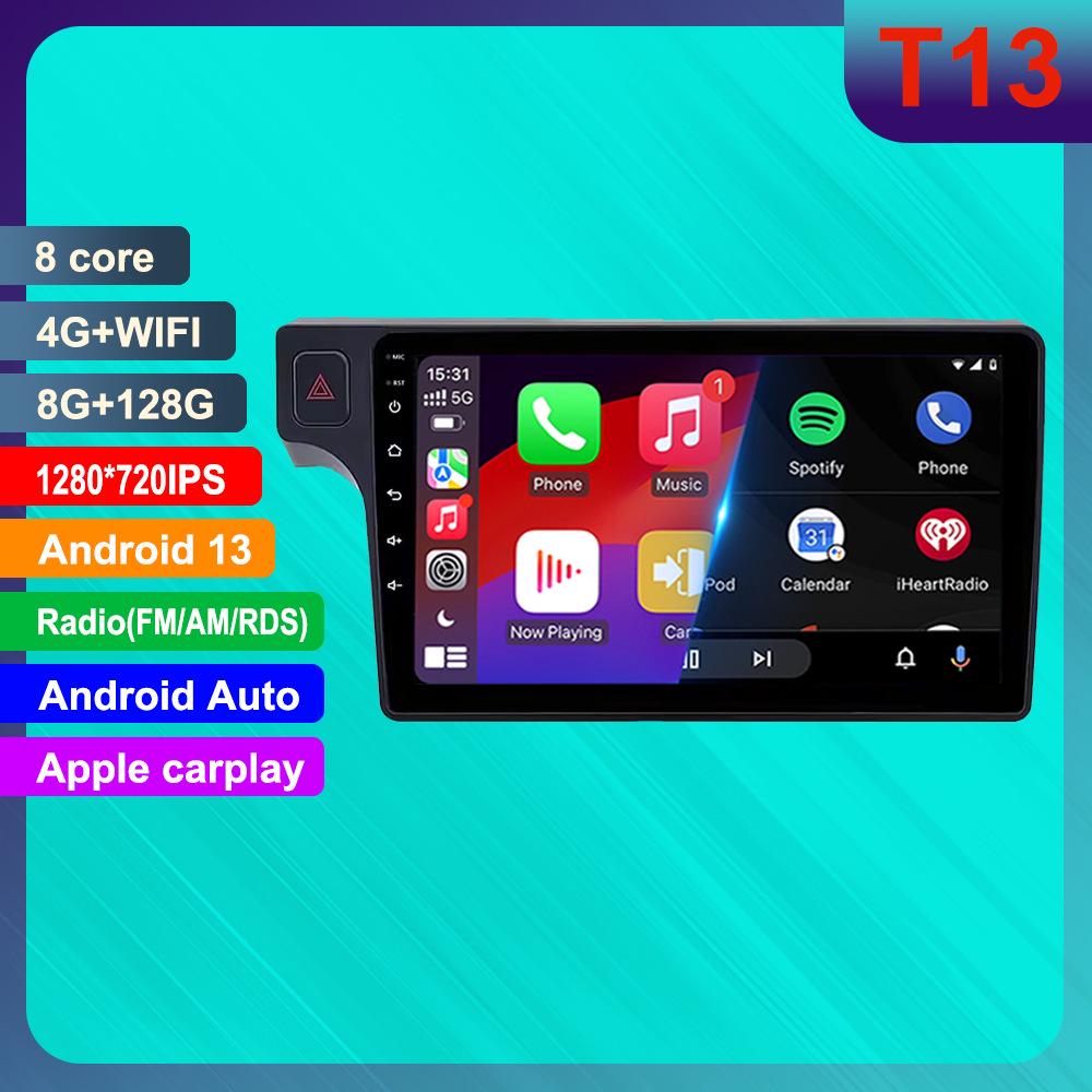 Lada 2114/2115 Car Navigation Unit with HD Rearview Camera & Android CarPlay