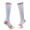 15-20mmHg Zip Socks Zippr Compression Socks for Women and Men Toeless Calf Socks