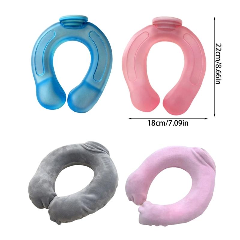 Two Purpose Hot Cold Pack Featuring U Shape Opening And Body Contouring Design For Shoulder Comfort