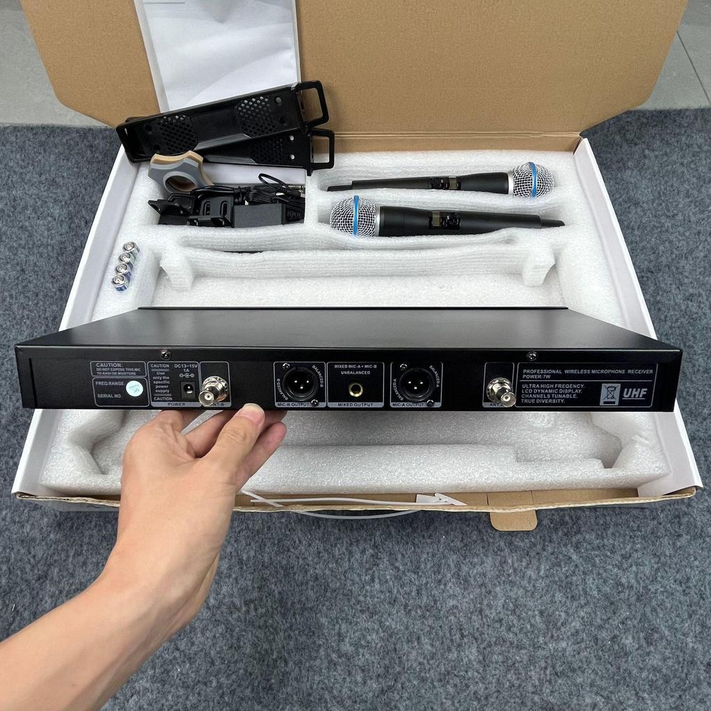 High-End Wireless U-Band Infrarot Dual-Mikrofon-Set für Bühne und Konferenz