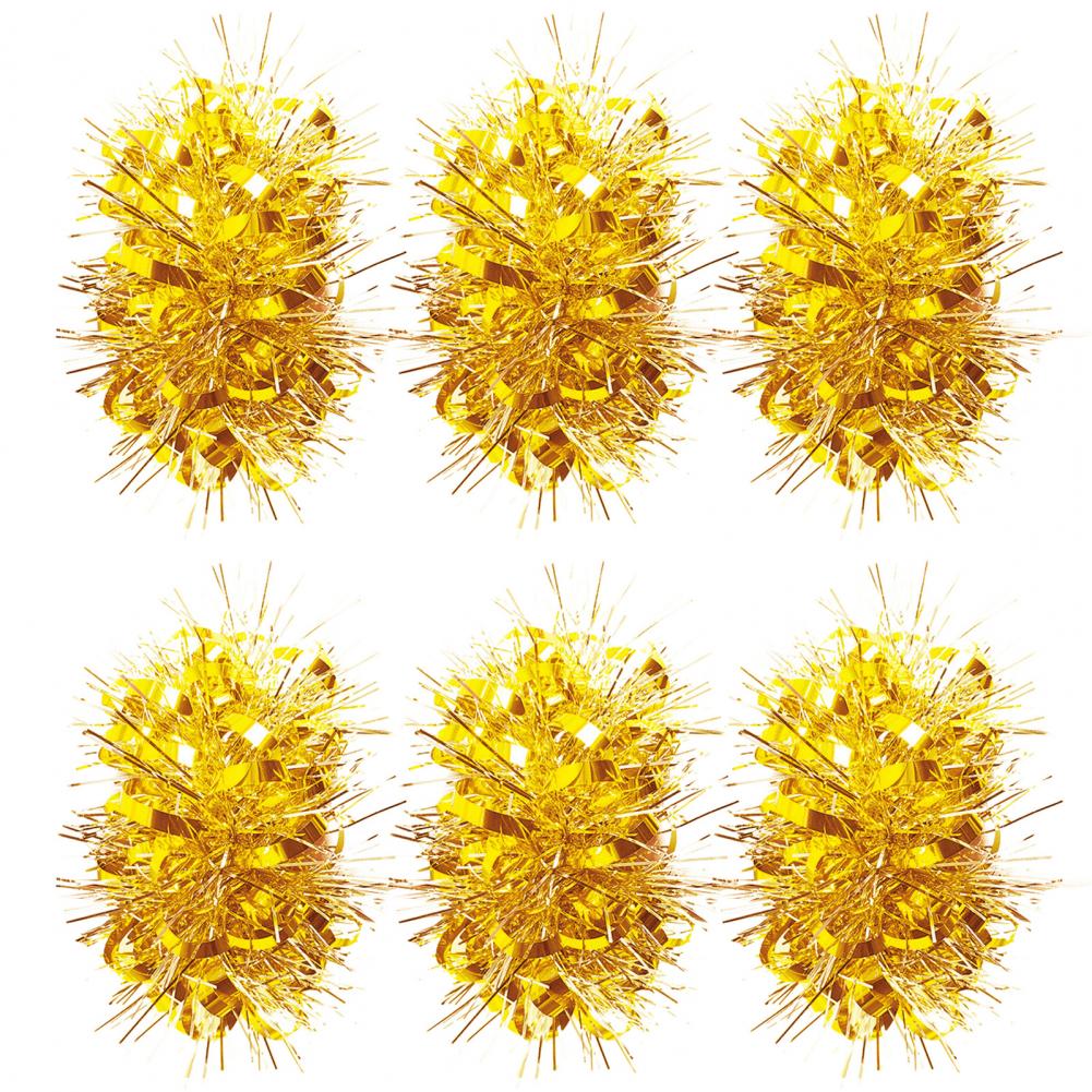 Cheerleader Wristband Sparkling Cheer Wristband Cheerleading Pom Poms Set with Elastic Wristband Ponytail for Team for Holiday