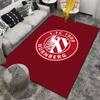 Red Nürnberg Emblem Carpet Suitable As a Non-slip Mat for the Living Room or Bedroom Sofa