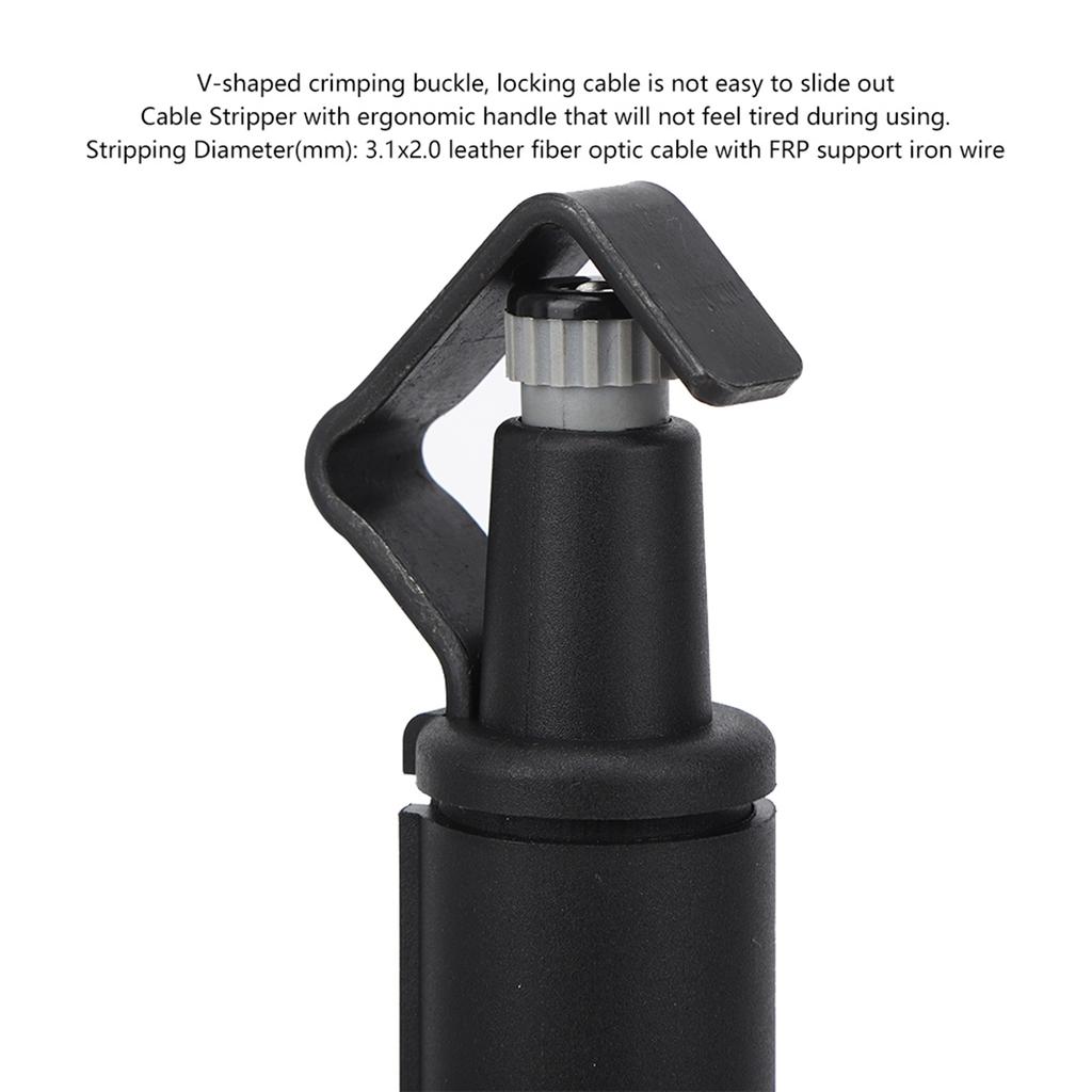 Optical Fiber Cable Stripper HorizontalVertical Wire Cable Stripping Tool RCS114158