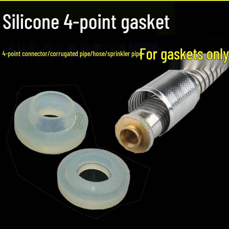 Rondella Guarnizione in Gomma Siliconica da 1 Pollice per Sigillatura Testina Doccia/Rubinetto e Filtro Tubo Flessibile