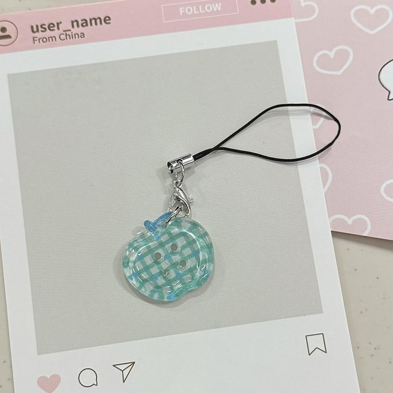 Cute Button Phone Charms Pendant Kawaii New Cases Mini Pendants Accessories For Schoolbag Ins Korea