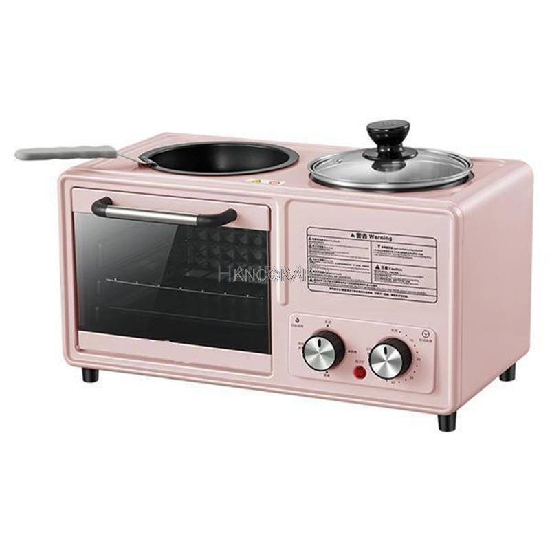 New Three-In-One Four-In-One Breakfast Maker Multi-Function Electric Oven Bread Pizza And Cake Maker Toaster Oven