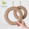 Ring Pot Holder Hemp Rope Braided Pad Pot Ring Pan Pad Coaster Insulation Pot Pad Kitchen Accessories Placemats For Table