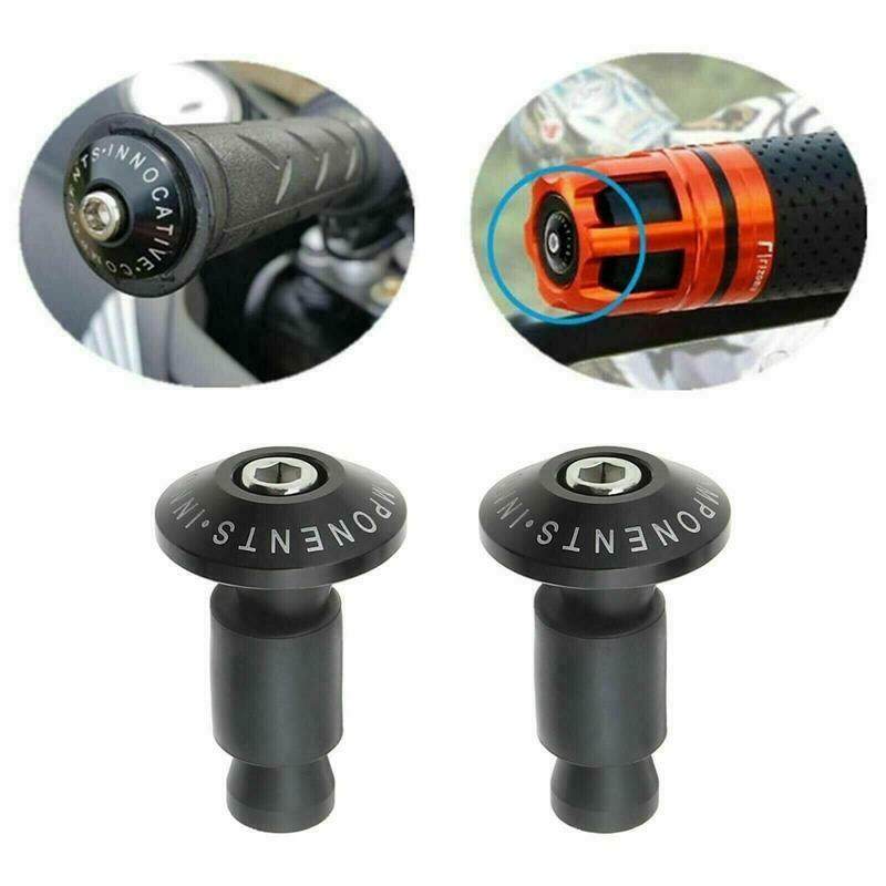 2 PCS Motorcycle Handle Bar End Weight Handlebar Grips Cap Universal Motorcycle Modification