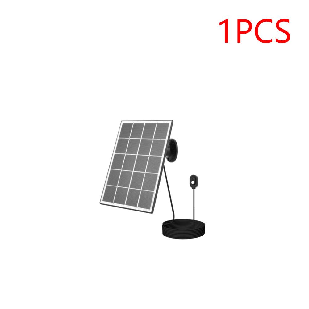 5V 10W Solar Panels For Eufy/Ring For Arlo Ultra Camera Wall Mount Waterproof Solar Cell System With 9.8ft Power Cable 1/2/3PCS 4