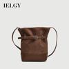 Ladies Messenger Bag Autumn Winter Retro Suede Casual All-Match Fashion One-Shoulder Bucket Bag
