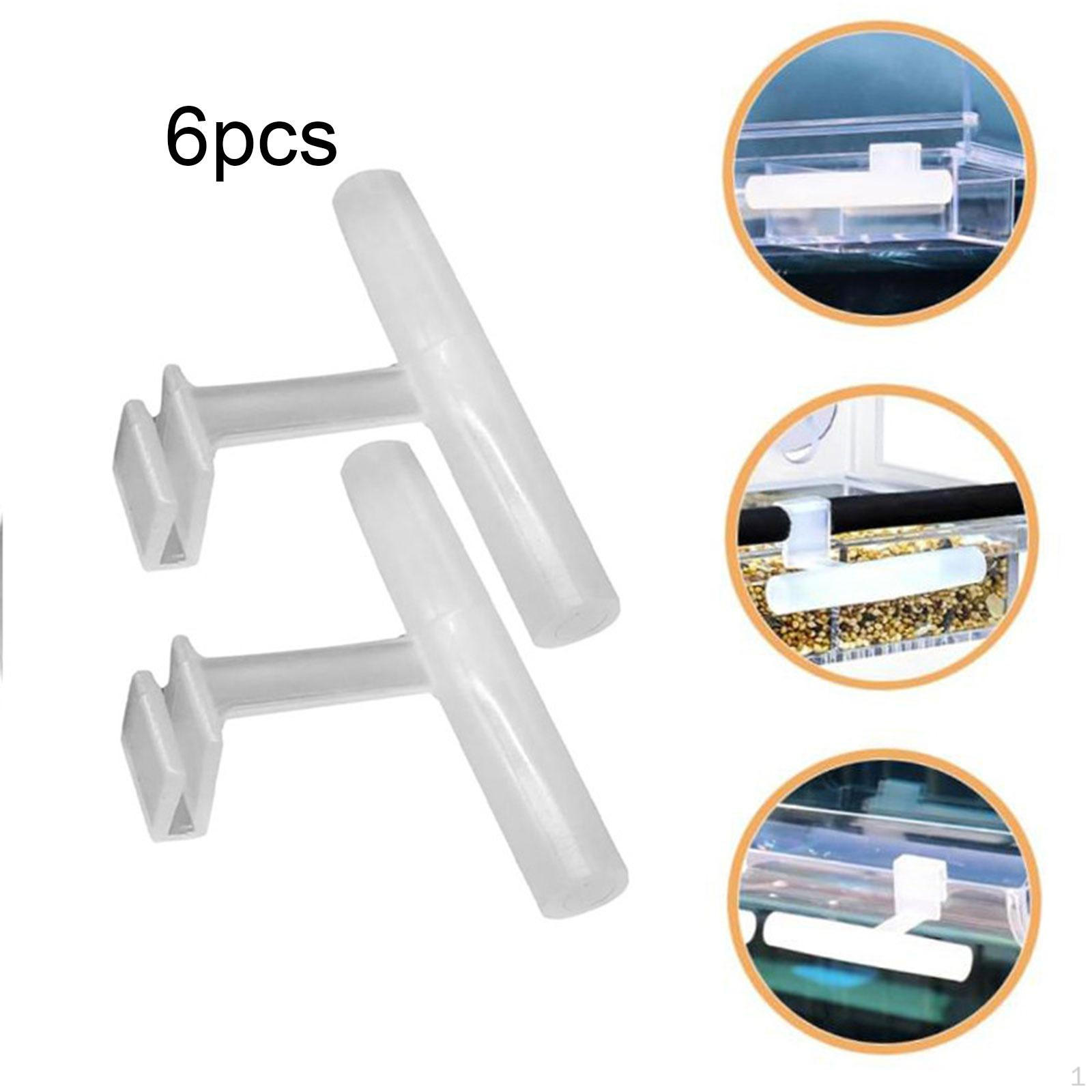 

6 Pieces Bird Perch Toy Acrylic Encourages Foot Exercise Clear Birds Accessories for Canaries Little