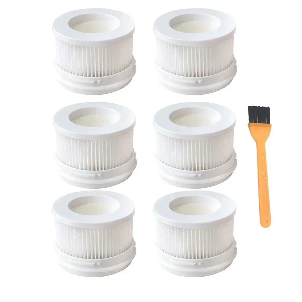 HEPA Filter Roller Brush for Xiaomi Mijia 1C K10 MJWXCQ04ZM Handheld Wireless Vacuum Cleaner, Replacement Filter Parts