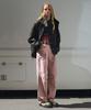 CITYBREEZE Painting Denim Pants_Pink