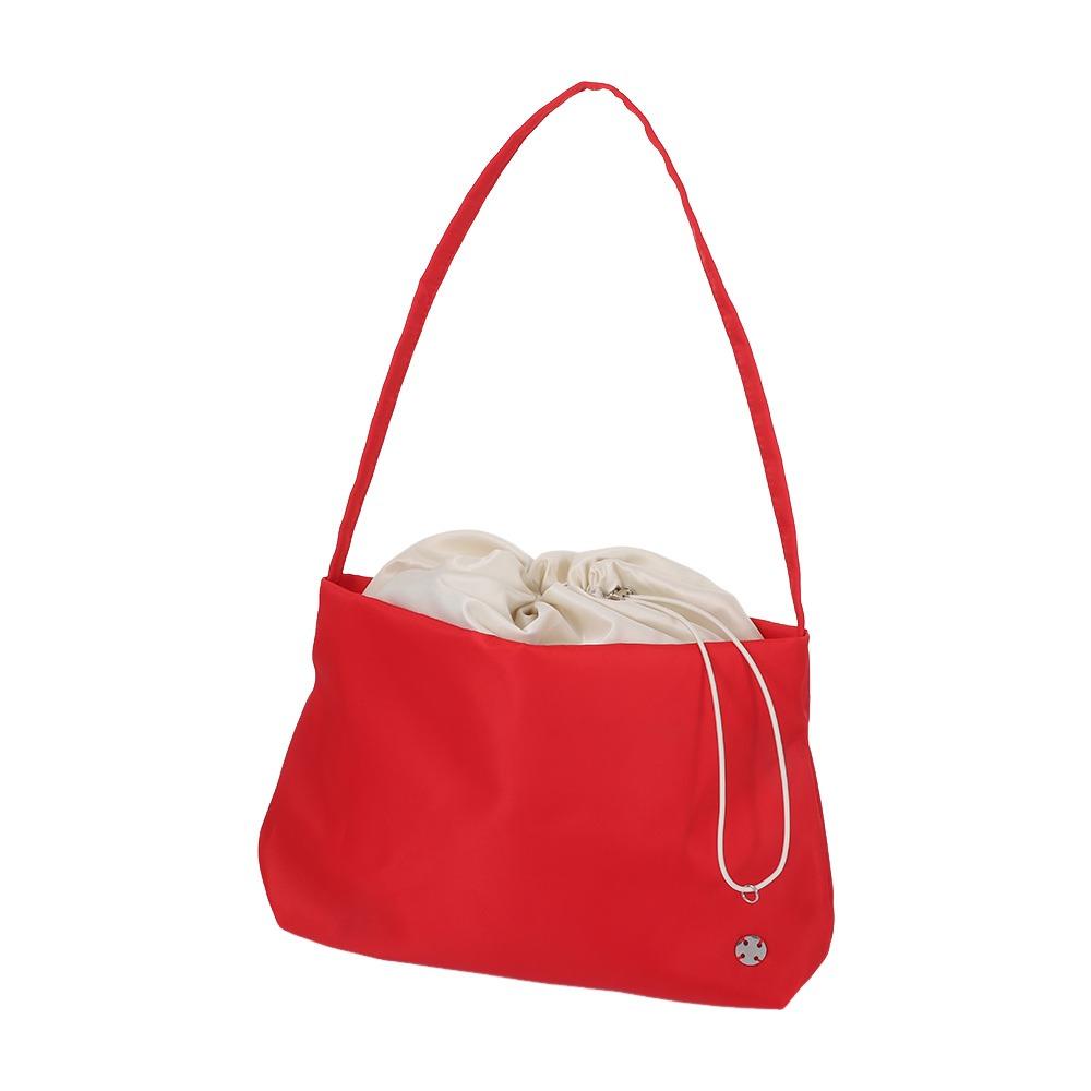 

Soft Surface Cloud Shaped Shoulder Bag Nylon Large Capacity Women s Tote Bag Cloud Shaped Double Strap Crossbody Bags красный