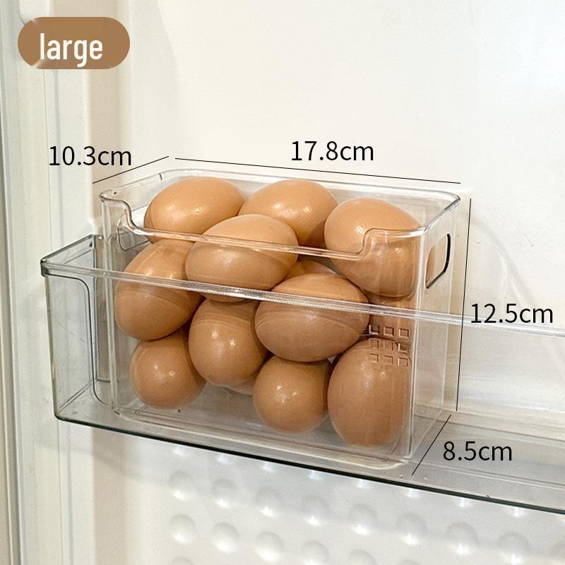 Food-Grade Egg Storage Shelf for Fridge Door