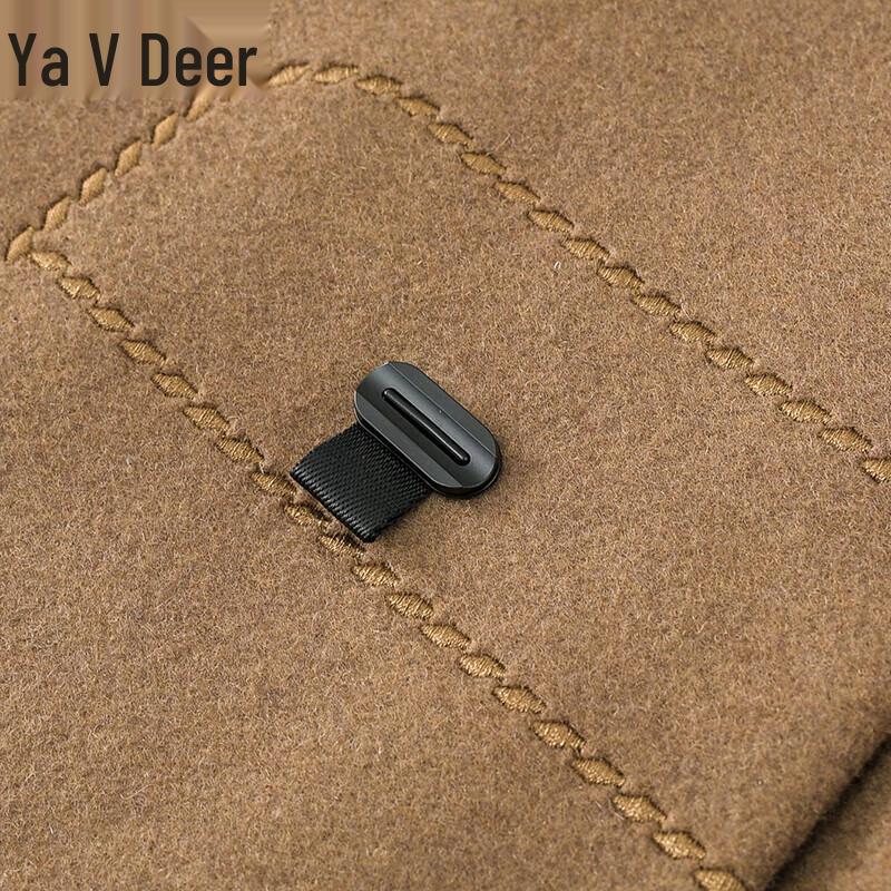 Yalu Men's Padded Wool Blend Casual Short Jacket