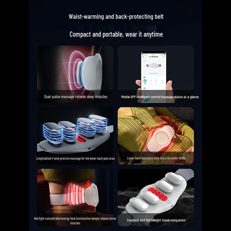 SKG Smart Waist Massager & Heating Belt CN plug (adapter included)