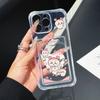 Chiikawas Hachiwares Phone Case for iPhone 16 15 14 Plus 13 12 Mini 11 Pro Max X Xs XR 7 8 Card Pocket Soft Clear Cover