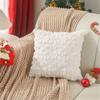 Christmas Cushion Cover Short  Throw Pillow Case Soft Plushie Sofa Pillowcase Cushion Cover Square 1PC