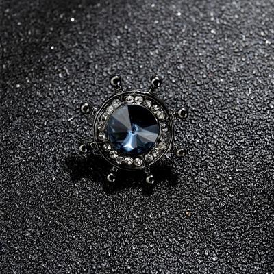 Zinc Zinc Alloy Rudder Collar Brooch Anti-glare  Creativity   Activity Gifts