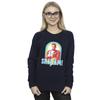 DC Comics Womens/Ladies Shazam Buble Gum Frame Sweatshirt