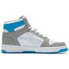 Puma Rebound LayUp High Rise Ocean Dive Zapatillas Unisex Gris Blanco 369573-28