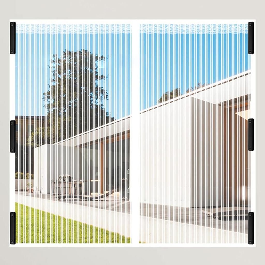 12pcs Magnets for Mosquito Screen Magnetic Screen Clip Anti-insect Window Screens Buckle No Punching Strong Fixation