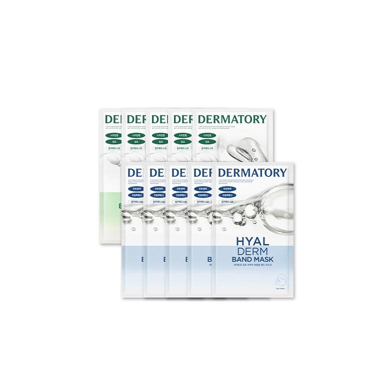 

DERMATORY Pro Band Mask Цинк + Гиал Набор 10 шт.